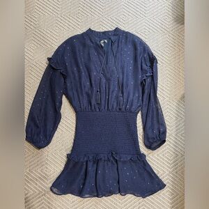 Aqua Midnight Blue Dress